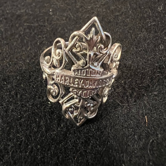 Harley-Davidson® Women's 925 MOD Silver Antique Filigree Ring in MOD Box 💍 - Picture 13 of 16
